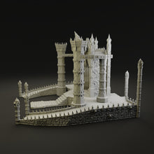 Load image into Gallery viewer, Dark Lord Throne Room - Dominion of the Dark Lord - Tabletop Terrain - Terrain Wargaming D&amp;D DnD