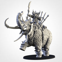 Load image into Gallery viewer, Khan on Mammoth - Northern Ogres - Txarli Factory Monster D&amp;D DnD