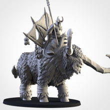 Load image into Gallery viewer, Khan on Rock Aurochs - Northern Ogres - Txarli Factory Monster D&amp;D DnD