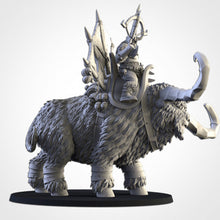 Load image into Gallery viewer, Khan on Rock Aurochs - Northern Ogres - Txarli Factory Monster D&amp;D DnD