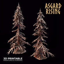 Load image into Gallery viewer, Infected Conifers Spruce Modular Forest Set - Asgard Rising Miniatures - Wargaming D&amp;D DnD