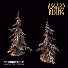 Load image into Gallery viewer, Infected Conifers Spruce Modular Forest Set - Asgard Rising Miniatures - Wargaming D&amp;D DnD