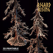 Load image into Gallery viewer, Infected Conifers Spruce Modular Forest Set - Asgard Rising Miniatures - Wargaming D&amp;D DnD
