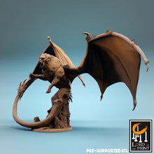 Load image into Gallery viewer, Manticore - Flight - Highest Peak and Lowest Cavern - Rescale Miniatures - Wargaming D&amp;D DnD