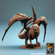 Load image into Gallery viewer, Manticore - Stand - Highest Peak and Lowest Cavern - Rescale Miniatures - Wargaming D&amp;D DnD