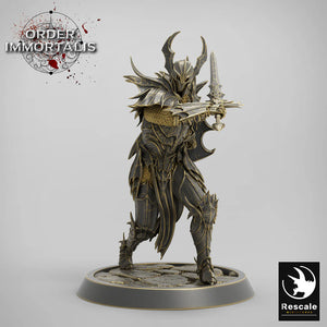 Blood Knight Sword Squadron - Order Immortalis - Rescale Miniatures - Wargaming D&D DnD