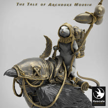 Load image into Gallery viewer, Perched Magpie - Mounted - The Tale of Archduke Mousin - Rescale Miniatures - Wargaming D&amp;D DnD
