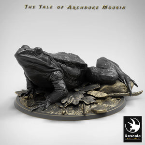 Laying Frog - Wild - The Tale of Archduke Mousin - Rescale Miniatures - Wargaming D&D DnD