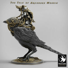 Load image into Gallery viewer, Standing Magpie - Mounted - The Tale of Archduke Mousin - Rescale Miniatures - Wargaming D&amp;D DnD