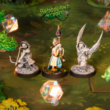 Load image into Gallery viewer, Birdfolk Champions - Woodland Heroes - CastNPlay - Terrain Wargaming D&amp;D DnD 28mm 32mm 40mm 54mm