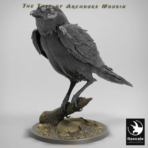 Perched Magpie - Wild - The Tale of Archduke Mousin - Rescale Miniatures - Wargaming D&D DnD