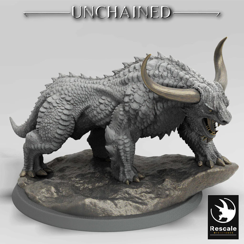 Wild Araki - Pose 2 - Unchained - Rescale Miniatures - Wargaming D&D DnD