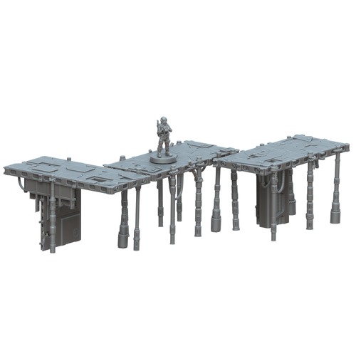 Ramshackle Walkways - A Distant Outpost - Multiverse - Terrain Wargaming D&D DnD