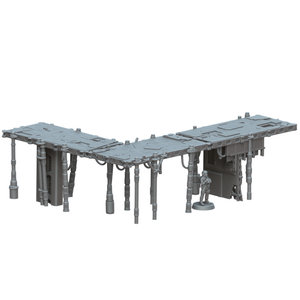 Ramshackle Walkways - A Distant Outpost - Multiverse - Terrain Wargaming D&D DnD