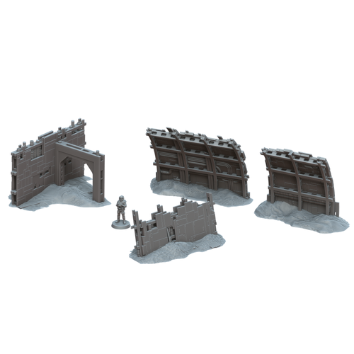 Buried Hulls - A Distant Outpost - Multiverse - Terrain Wargaming D&D DnD