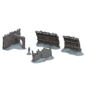 Buried Hulls - A Distant Outpost - Multiverse - Terrain Wargaming D&D DnD