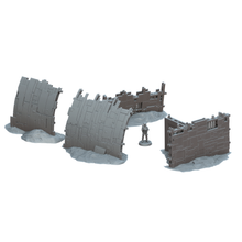 Load image into Gallery viewer, Buried Hulls - A Distant Outpost - Multiverse - Terrain Wargaming D&amp;D DnD