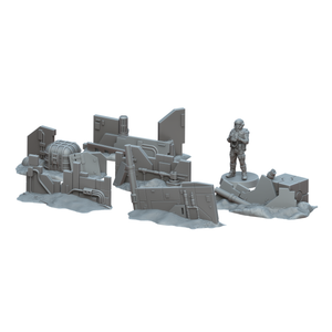 Outpost Barricades - A Distant Outpost - Multiverse - Terrain Wargaming D&D DnD