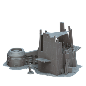 Supply Post - A Distant Outpost - Multiverse - Terrain Wargaming D&D DnD