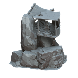 Perimeter Guard Post - A Distant Outpost - Multiverse - Terrain Wargaming D&D DnD