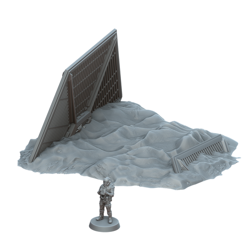Sinking Fields - A Distant Outpost - Multiverse - Terrain Wargaming D&D DnD