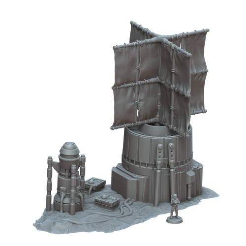 Wind Farm - A Distant Outpost - Multiverse - Terrain Wargaming D&D DnD