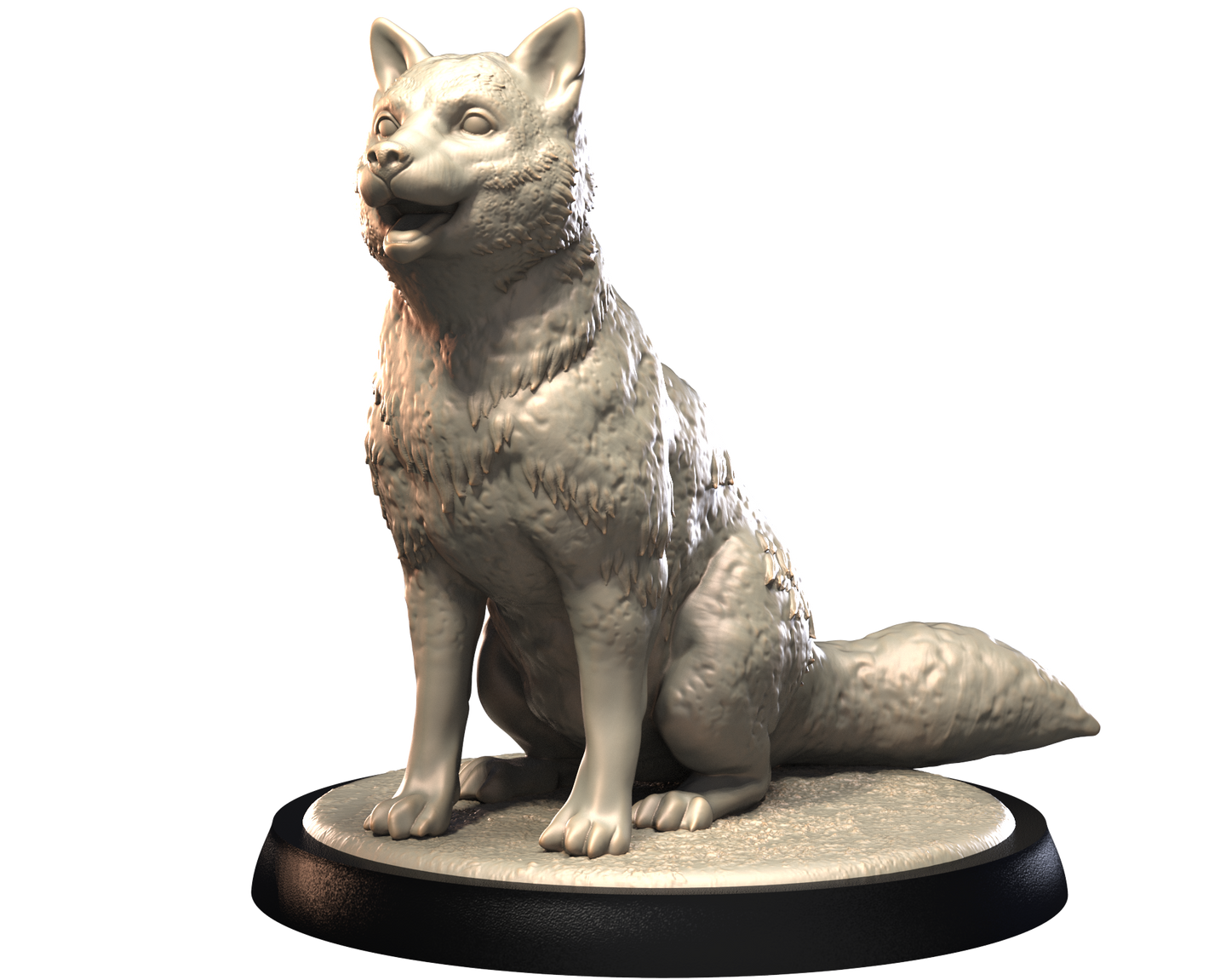 Akita (Japanese) - Dogs Vol 1 - 3D IP Studios - Terrain Wargaming D&D DnD 28mm 32mm 40mm 54mm 75mm 100mm 125mm