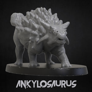 Ankylosaurus - Dinosaurs Set 1 - 3D IP Studios - Terrain Wargaming D&D DnD 28mm 32mm 40mm 54mm 75mm