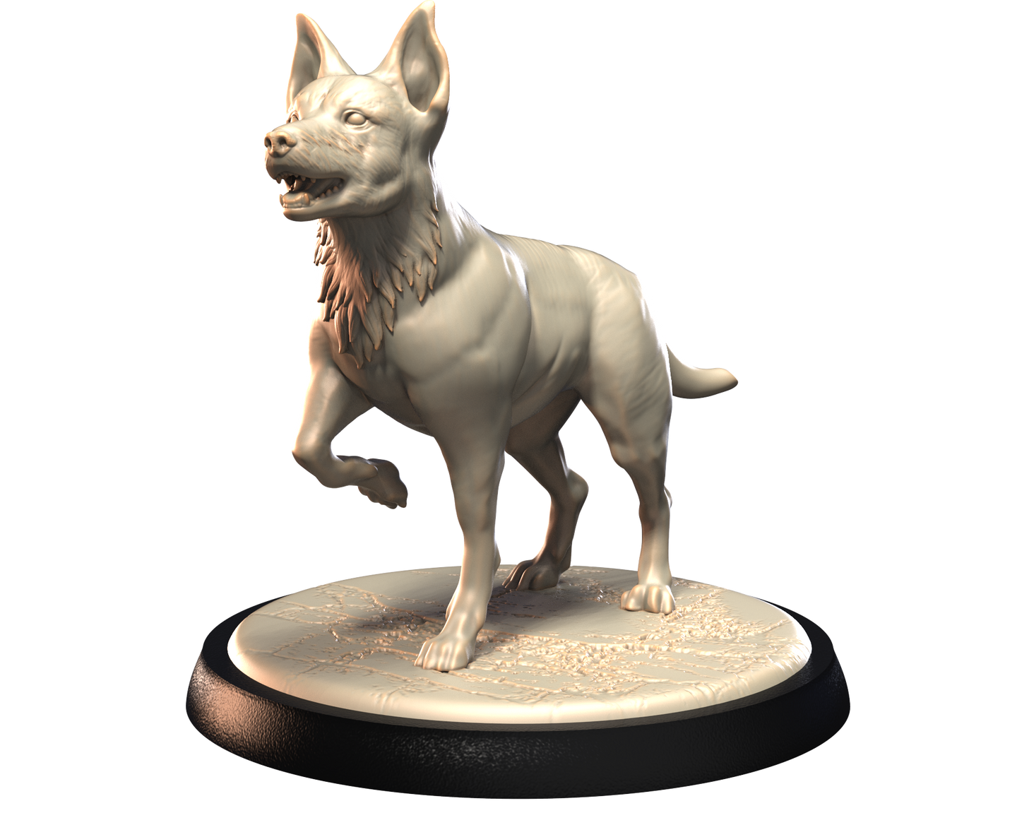 Australian Kelpie - Dogs Vol 1 - 3D IP Studios - Terrain Wargaming D&D DnD 28mm 32mm 40mm 54mm 75mm 100mm 125mm
