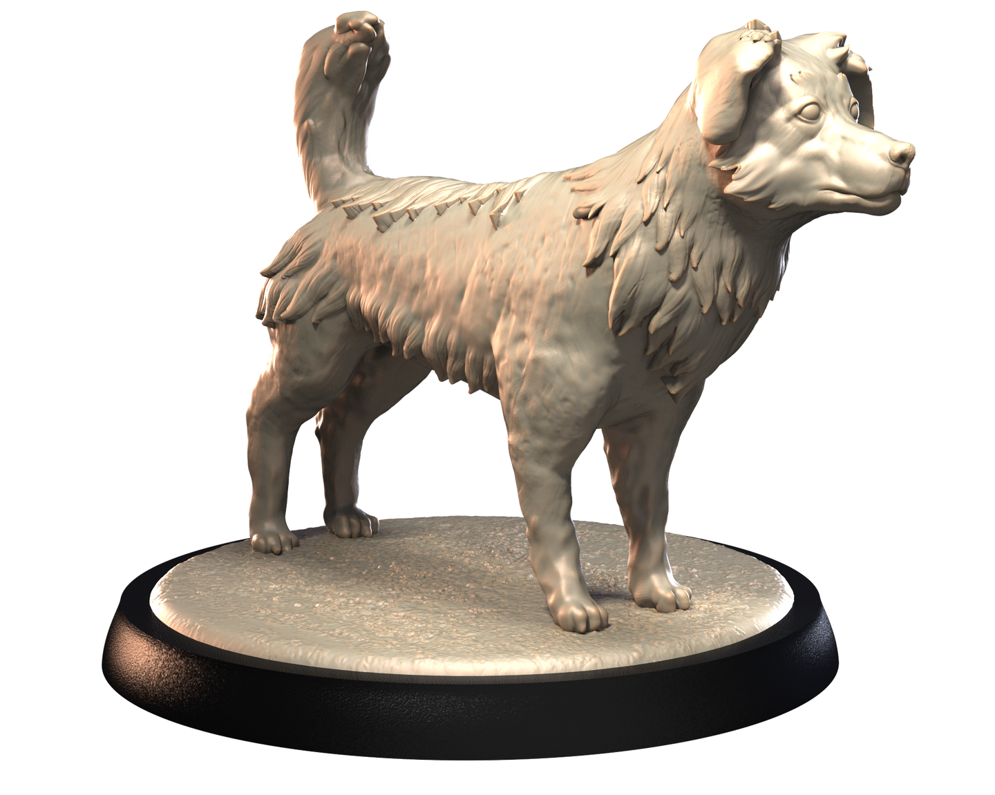 Australian Shepherd - Dogs Vol 1 - 3D IP Studios - Terrain Wargaming D&D DnD 28mm 32mm 40mm 54mm 75mm 100mm 125mm