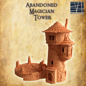 Abandoned Magician Tower - Miniatureland Terrain Wargaming D&D DnD