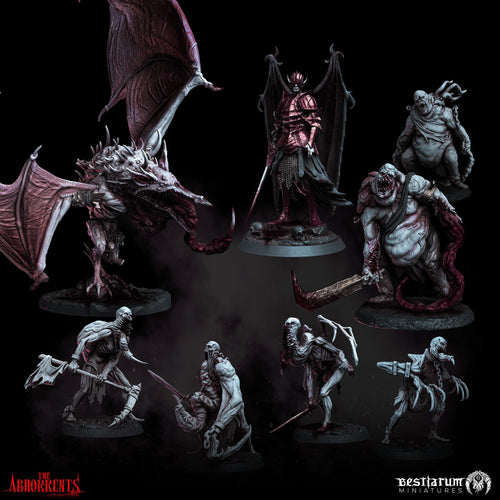 Abhorrent Vampires - Bundle 2 | The Abhorrents | Bestiarum | Miniatures D&D Wargaming DnD