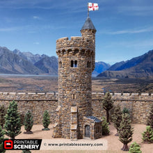 Load image into Gallery viewer, Adeline Tower - Kingdoms of Throne and Ash - Printable Scenery - Terrain, Wargaming, D&amp;D, DnD