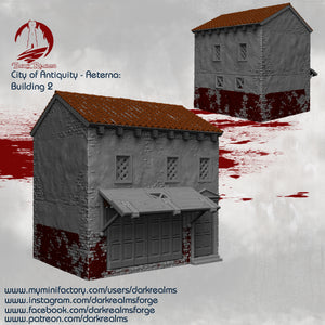 City of Antiquity Building 2 - Aeterna - Dark Realms Terrain Wargaming D&D DnD