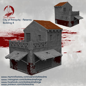 City of Antiquity Building 4 - Aeterna - Dark Realms Terrain Wargaming D&D DnD