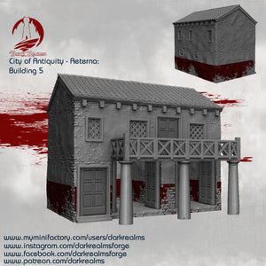 City of Antiquity Building 5 - Aeterna - Dark Realms Terrain Wargaming D&D DnD