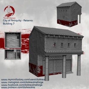 City of Antiquity Building 7 - Aeterna - Dark Realms Terrain Wargaming D&D DnD