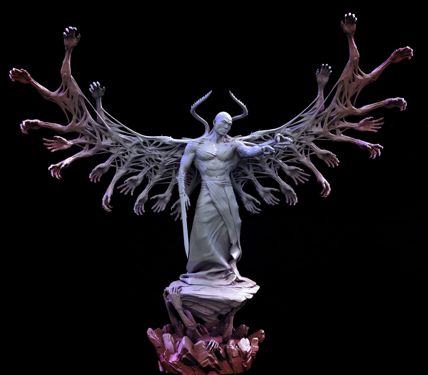 Afflicted Celestial - The Light, Corrupt - Mini Monster Mayhem Wargaming D&D DnD