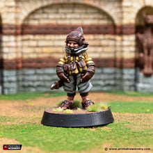 Load image into Gallery viewer, Airship Crew - Rise of the Halflings - Printable Scenery - Terrain, Wargaming, D&amp;D, DnD 28mm 32mm 40mm 54mm