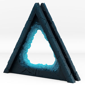 Alien Pyramid Portal With Its Transport Effect - Print Your Monsters - Wargaming D&D DnD