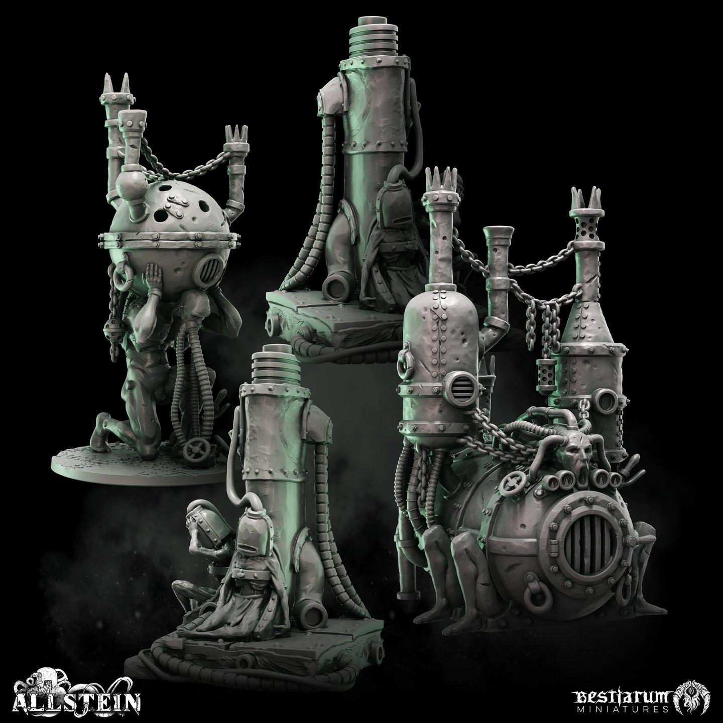 Machines of Allstein | Spires of Allstein | Bestiarum | Miniatures D&D Wargaming DnD