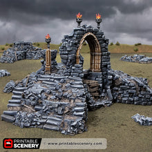 Load image into Gallery viewer, Altar of Desolation - Darkness &amp; Desolation - Printable Scenery - SystemHEX Terrain D&amp;D DnD