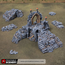 Load image into Gallery viewer, Altar of Desolation - Darkness &amp; Desolation - Printable Scenery - SystemHEX Terrain D&amp;D DnD