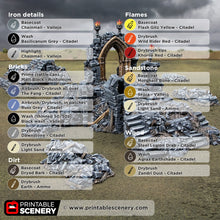 Load image into Gallery viewer, Altar of Desolation - Darkness &amp; Desolation - Printable Scenery - SystemHEX Terrain D&amp;D DnD