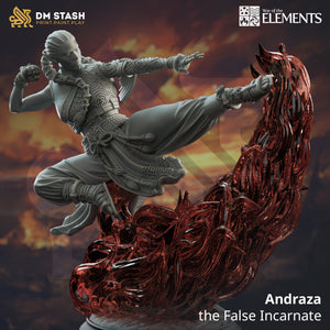 Andraza the False Incarnate - War of the Elements - DM Stash - Terrain Wargaming D&D DnD 32mm 40mm 54mm 75mm