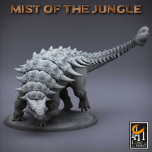 Load image into Gallery viewer, Wild Ankylosaurus Pack - Mist of the Jungle - Rescale Miniatures - Wargaming D&amp;D DnD