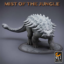 Load image into Gallery viewer, Wild Ankylosaurus Pack - Mist of the Jungle - Rescale Miniatures - Wargaming D&amp;D DnD