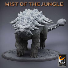 Load image into Gallery viewer, Wild Ankylosaurus Pack - Mist of the Jungle - Rescale Miniatures - Wargaming D&amp;D DnD