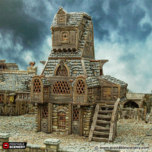 Load image into Gallery viewer, City Apothecary - Cities of Ramshackle and Ruin - Printable Scenery - Terrain, Wargaming, D&amp;D, DnD