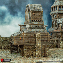 Load image into Gallery viewer, City Apothecary - Cities of Ramshackle and Ruin - Printable Scenery - Terrain, Wargaming, D&amp;D, DnD